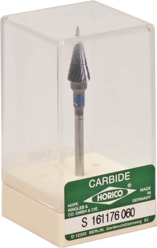 HM-Fräser 161  Stück  schwarz beschichtet, Querhieb, blau normal, HP, Figur S161, 14 mm, ISO 060