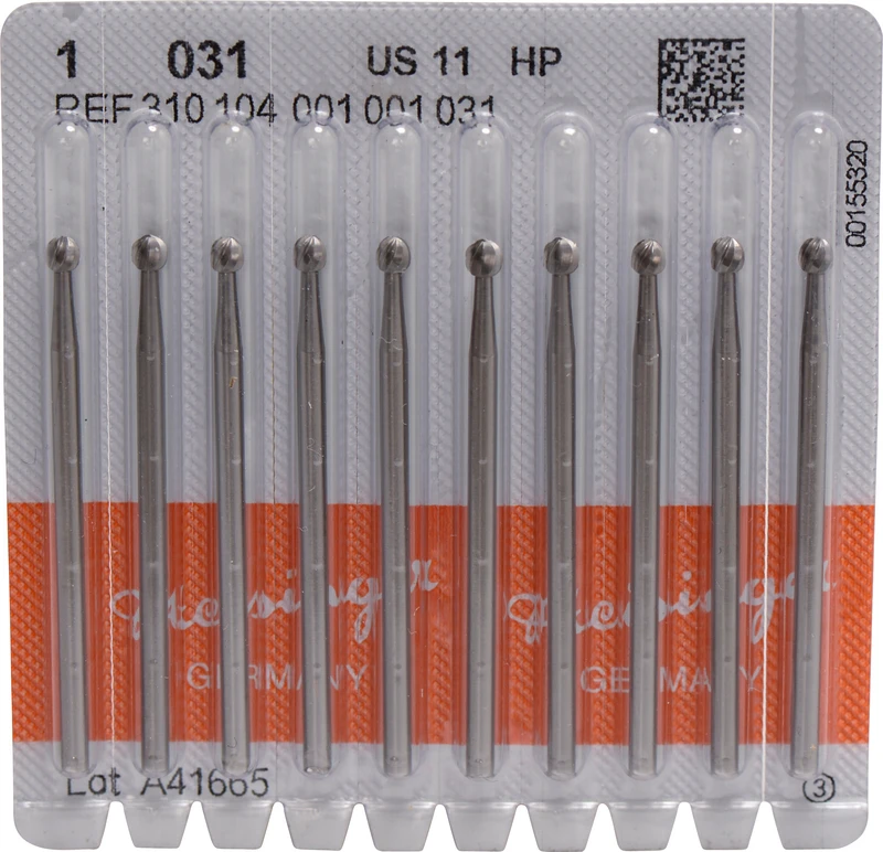 Stahlbohrer 1  Packung  10 Stück HP, Figur 001, ISO 031