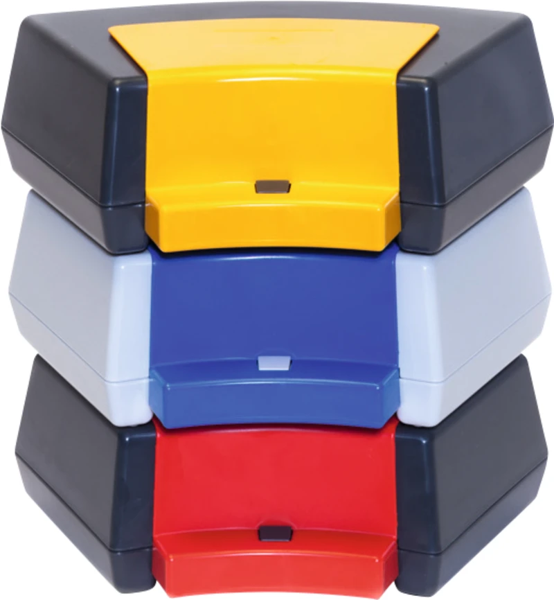 Bobby  Stück  dunkelgrau, Clip telemagenta