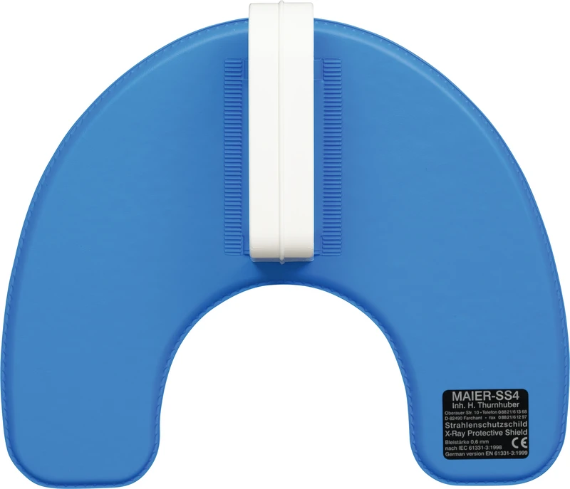 Strahlenschutzschild  Stück  mittelblau