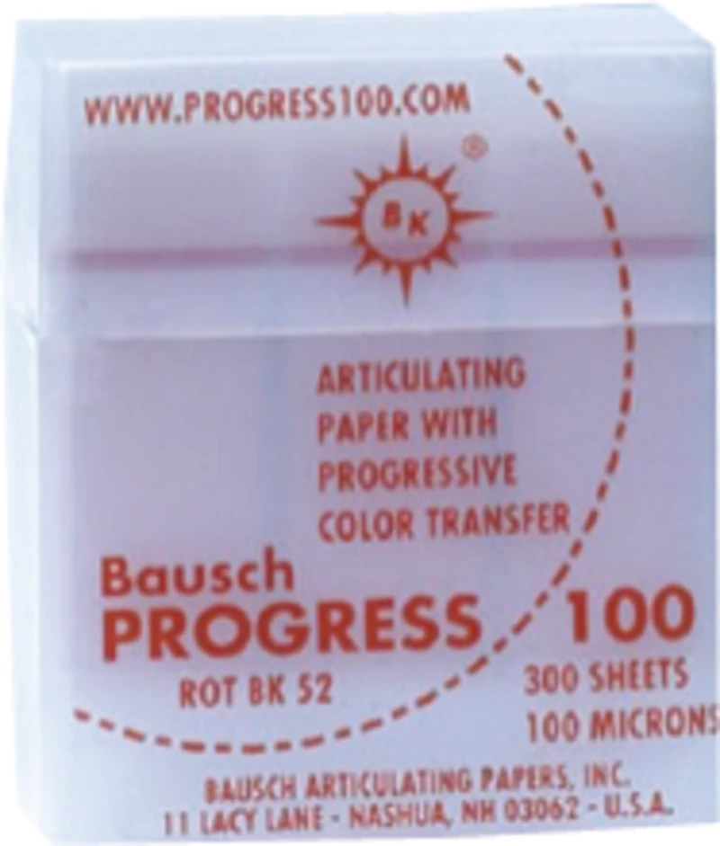 Bausch PROGRESS 100®  Plastik-Kassette  300 Blatt rot, BK 52