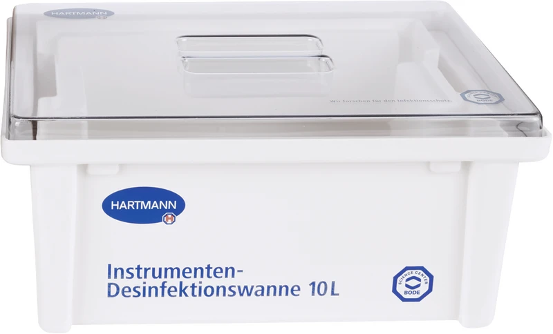 Instrumenten-Desinfektionswanne  Stück  inklusive 1 Deckel, für 10 Liter