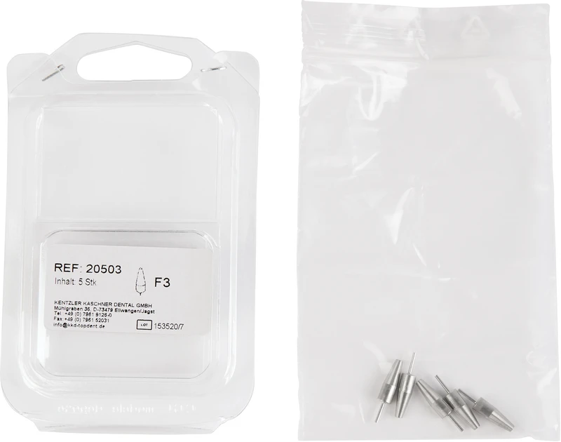 TOPDENT Brennguthalter  Packung  5 Brennguthalter F3