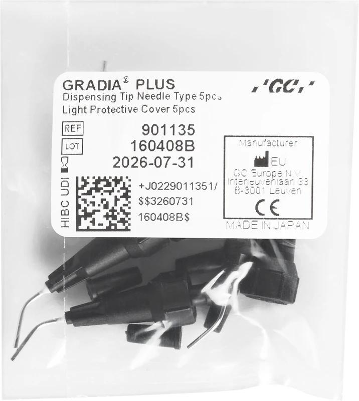 GC GRADIA PLUS Dosierspitze  Packung  5 Stück Nadel