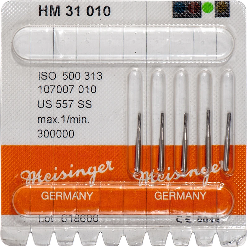 HM-Bohrer 31  Packung  5 Stück FGS, Figur 107, 4,1 mm, ISO 010
