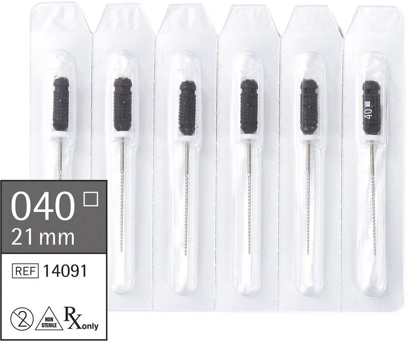 Omni K-Feilen  Packung  6 Stück 21 mm ISO 040