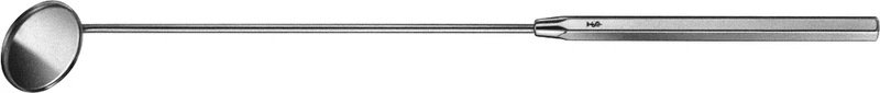 Kehlkopfspiegel  Stück  Figur 00, Ø 8 mm, 180 mm, Sechskantgriff