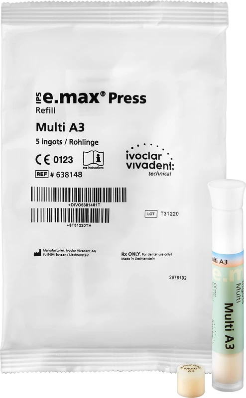 IPS e.max® Press Multi  Packung  5 Stück A3