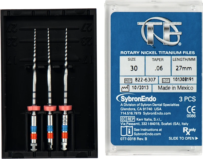 TF Feilen System  Packung  3 Stück 27 mm, Taper.06 ISO 030