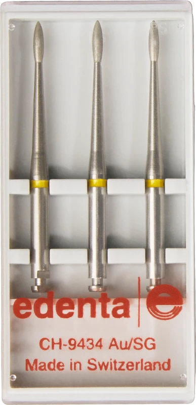 PerioRed 832L  Packung  3 Stück gelb superfein, RAXL, Figur 259, 5 mm, ISO 014