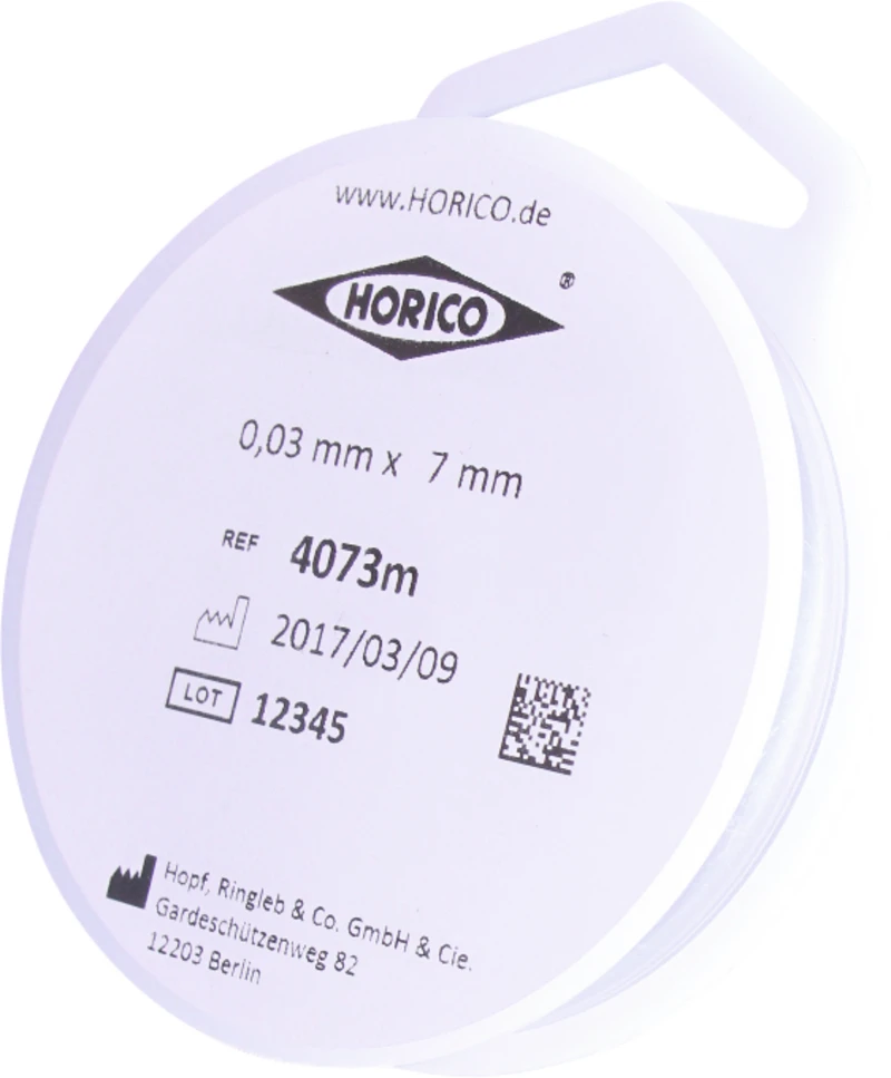 Matrizen Streifen  Rolle  3 m, 7 mm breit