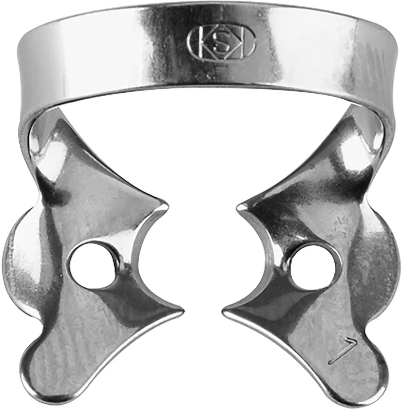 Fit-Kofferdam® Prämolarenklammern mit Flügeln  Stück  Nr. 1