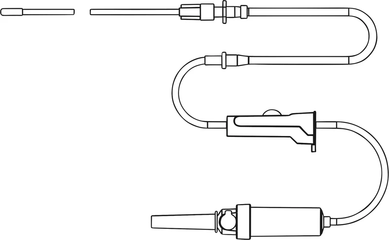 Elcomed Sprayschlauchset  Packung  6 Stück 3,8 mm für Motor mit 3,5 m Kabel