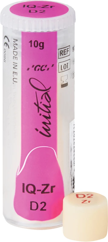 GC Initial IQ P-O-Zr  Packung  5 x 2 g One Body Concept, effect ingot D2-ZR