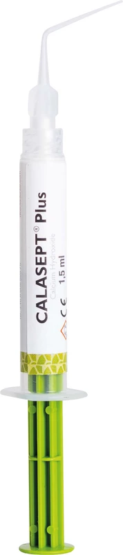 CALASEPT® Plus  Packung  4 x 1,5 ml Spritze, 20 Flexi-tips CALASEPT Plus 4U