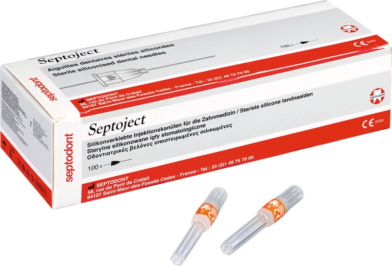 Septoject   Packung  100 Stück, G27\0,4 x 8 mm, extra kurz