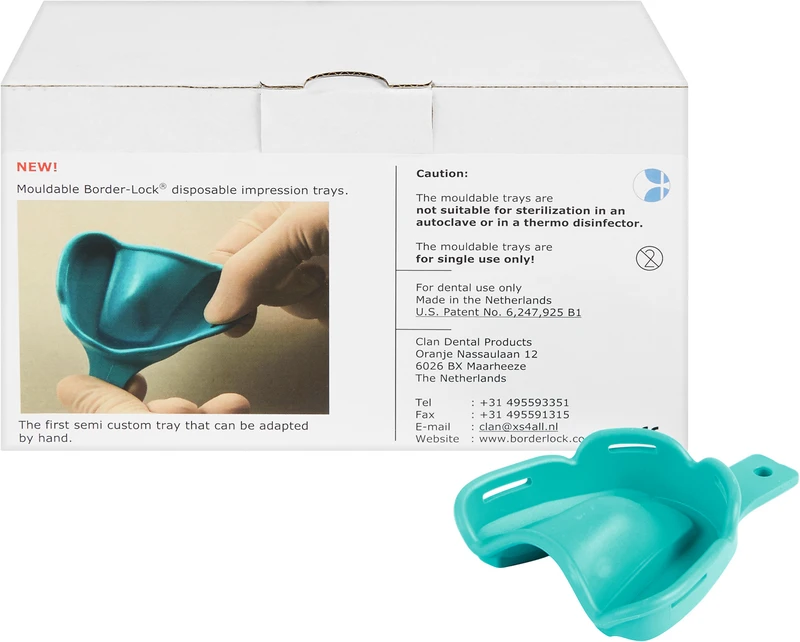 Abdrucklöffel Border  Nachfüllpackung  10 Stück OK, verformbar, Nr. 47