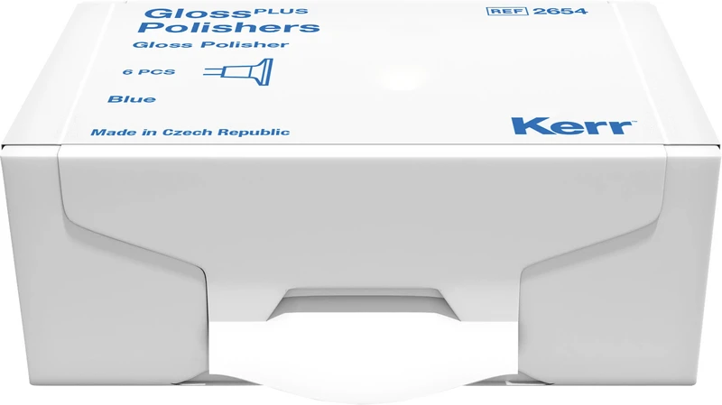 HiLusterPLUS  Packung  6 Stück blau, RA, Figur Scheibe, 0,7 mm, Ø 9,6 mm