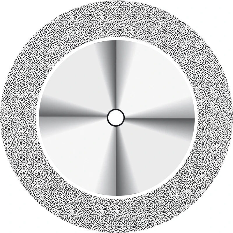 Diamantscheibe 356  Stück  rot fein, HP, Figur 356, 0,10 mm, ISO 190