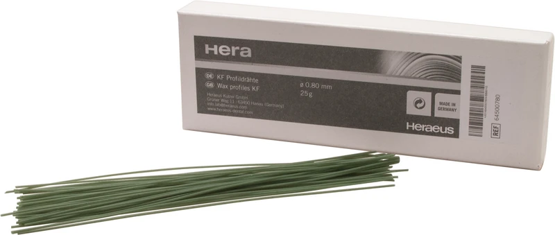 Modellierwachs KF  Packung  25 g Profildraht 0,8 mm