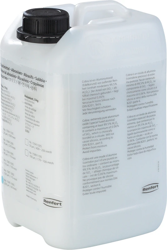 Cobra Aluoxid  Eimer  5 kg, 125 µm