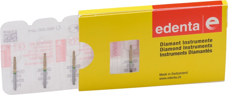 DIACUT V856  Packung  5 Stück grün grob, FG, Figur 198 Konus rund, 8 mm, ISO 016