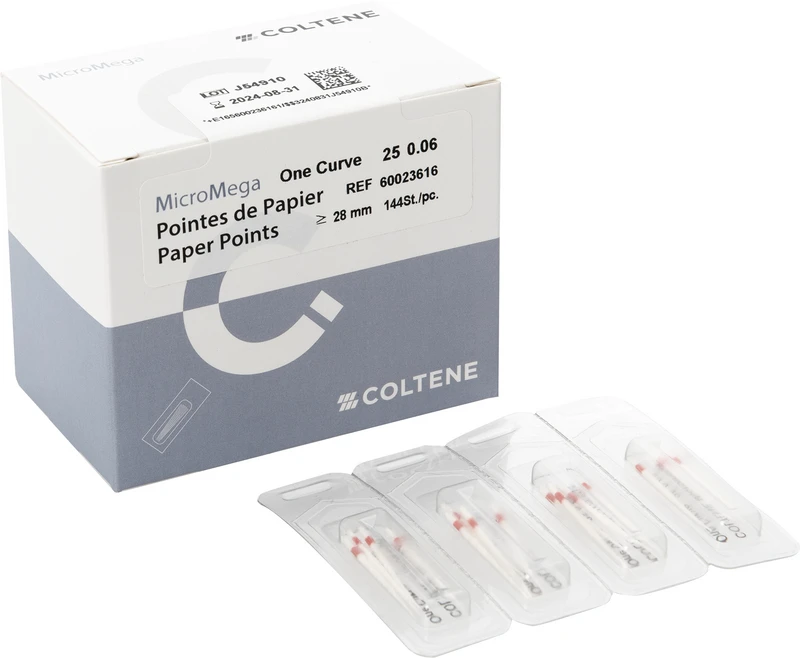 OneCurve PP  Packung  144 Stück TS2, CP, Taper .06, ISO 025