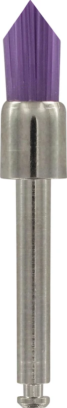 Nylon Polierbürsten Smart  Packung  100 Stück lila, mittel, spitze Form, RA