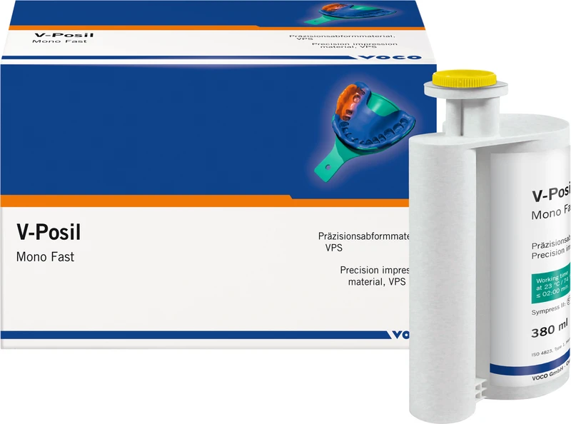 V-Posil Mono Fast  Packung  380 ml Doppelkartusche, 10 Mischkanülen Typ 31