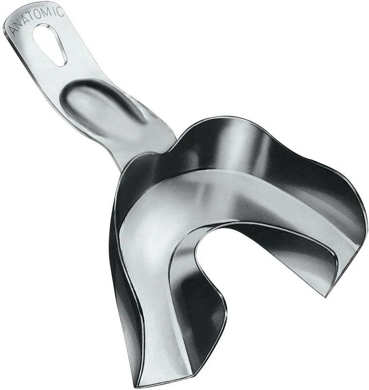 Abformlöffel bezahnt  Stück  UK Gr. B4, voll