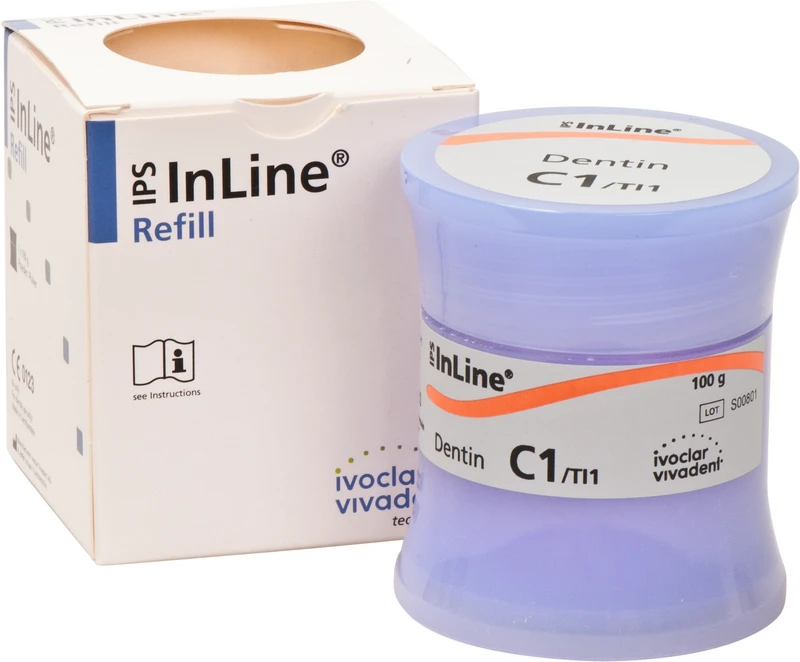 IPS InLine®  Dose  100 g Pulver dentin A-D C1