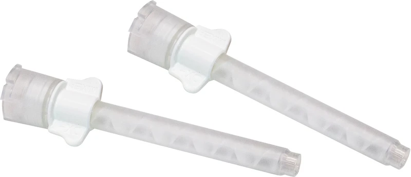 Mischkanülen weiß   Packung  100 Stück weiß, Ø 6,5 mm