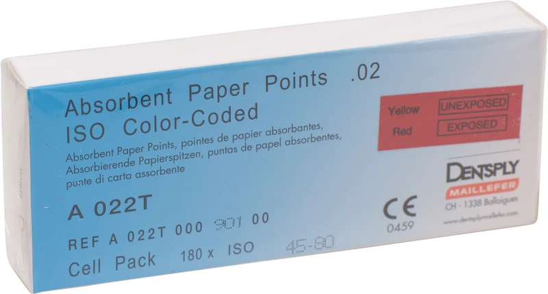 Papierspitzen steril  Sortiment  30 Stück ISO 045-080