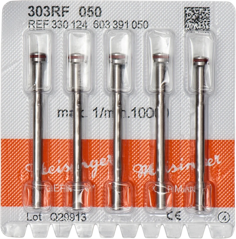 Mandrelle 303RF  Packung  5 Stück HP 3, ISO 050