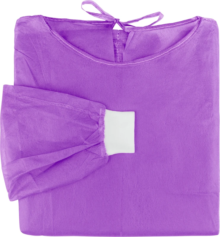 OP-Kittel Standard   Packung  50 Stück lila, unsteril, 110 cm