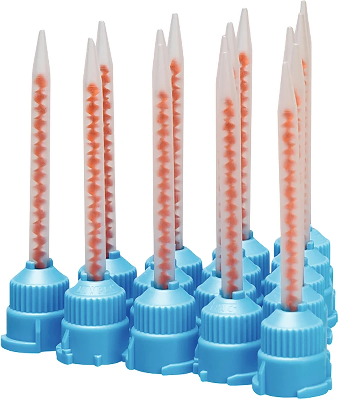 Acrytemp Mischkanülen   Packung  50 Stück hellblau
