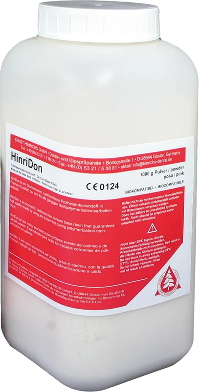 HinriDon  Packung  1 kg Pulver, rosa