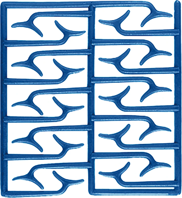 Modellierwachs KF  Packung  20 Klammern groß