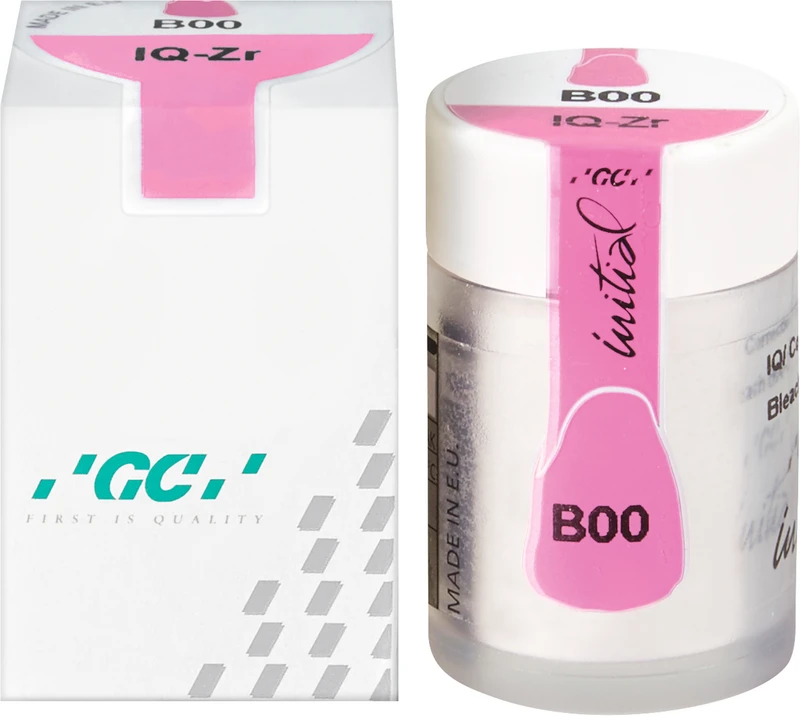 GC Initial IQ P-O-Zr  Packung  5 g Korrektur Pulver bleach BOO-ZR