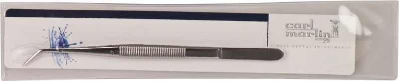 Zahnpinzetten nach College  Stück  15 cm, gerieft, lange Spitze