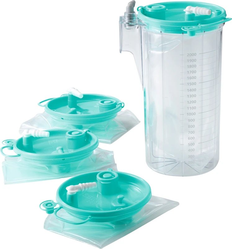 Einweg-Sekretbehälter  Packung  22 Stück für 2 Liter