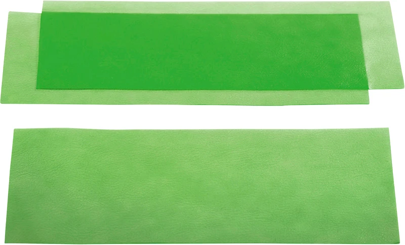 Strukturiertes Gusswachs  Packung  15 Stück fein geadert, 0,4 mm