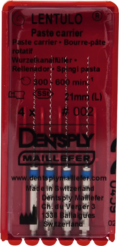 Wurzelkanalfüller   LENTULO®    Packung  4 Stück 21 mm, Gr. 2