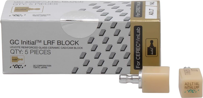 GC Initial LRF BLOCK  Packung  5 Stück Gr. 14L, A2 LT