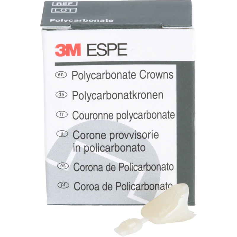 Polycarbonat-Kronen  Packung  5 Stück Nr. 15