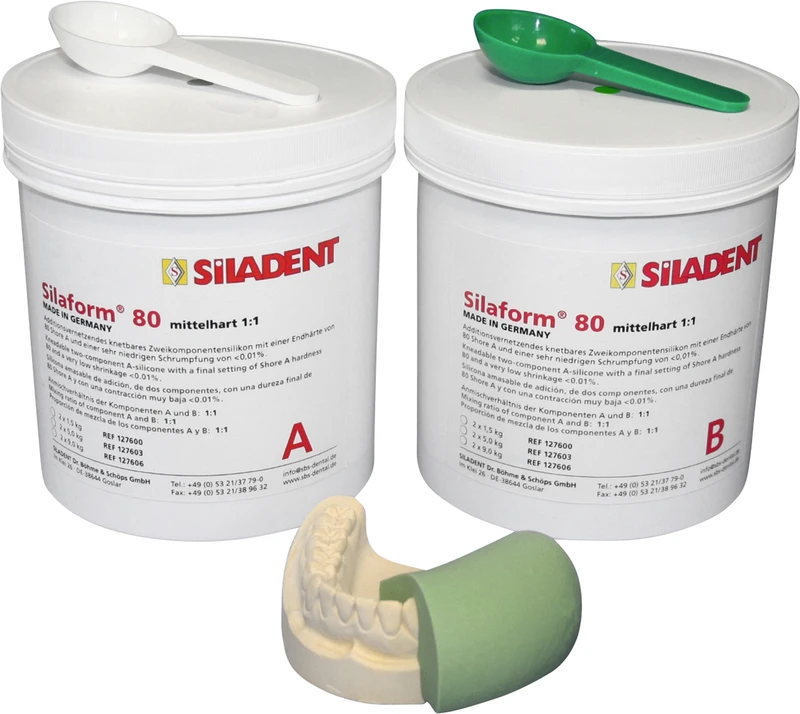 Silaform® 80  Packung  2 x 1,5 kg Dose mittelhart