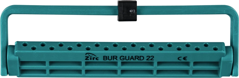 Steri-Bur Guards  Stück  für 22 Instrumente, türkis, 12,4 x 3,9 x 1,1 cm