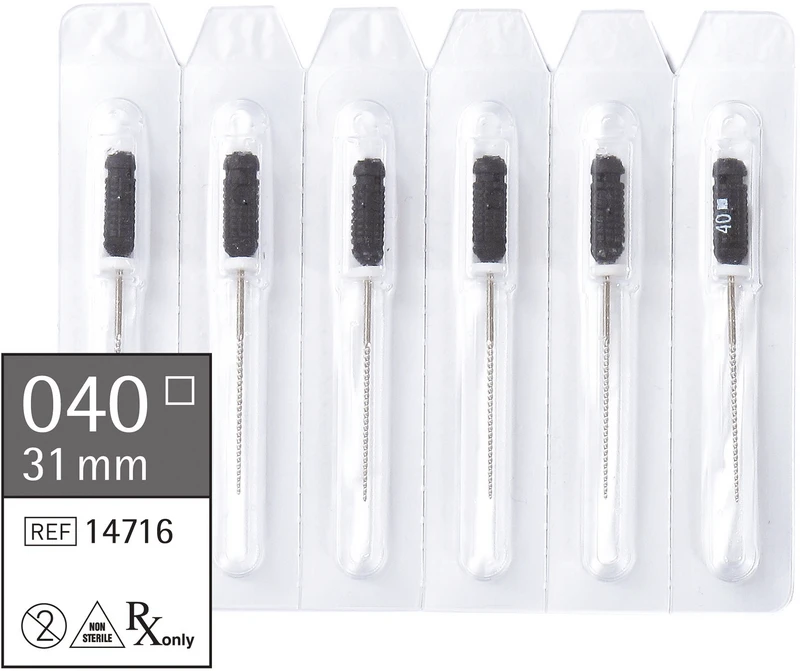 Omni K-Feilen  Packung  6 Stück 31 mm ISO 040