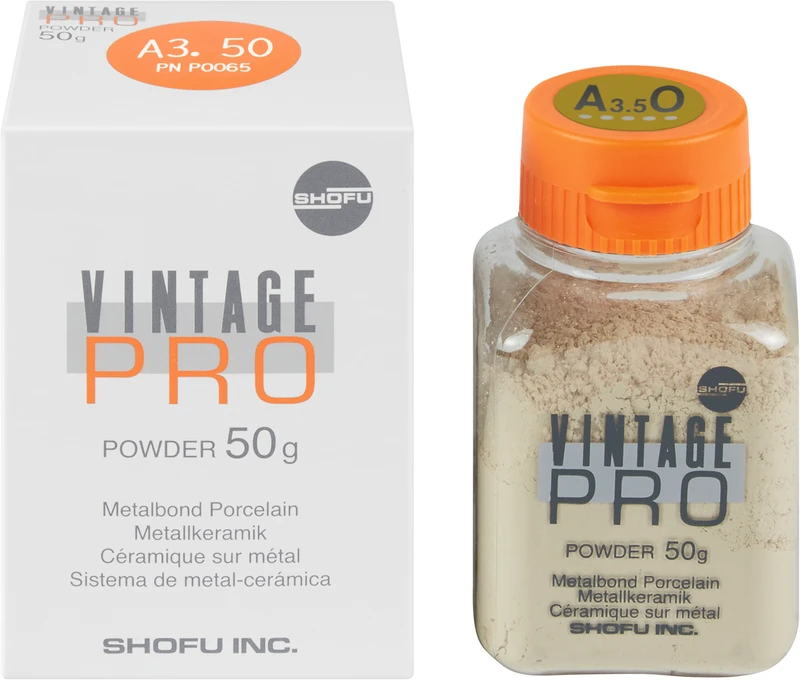 VINTAGE PRO  Dose  50 g Pulver shade opaque A3,5O