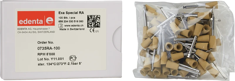 Exa Special  Packung  100 Stück gelb, RA, Figur 030, 10 mm, ISO 060